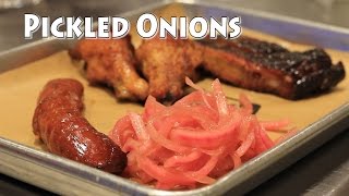 Pickled Red Onion Recipe  How to Pickle Onions [upl. by Eiruam]