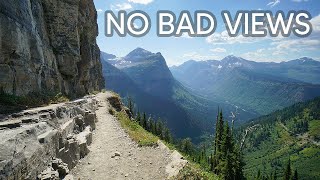 The BEST Hike in Glacier National Park  Highline Trail to Grinnell Glacier Overlook [upl. by Kati]