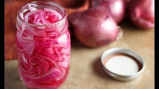 Easy 3 Step Pickled Onions Recipe [upl. by Sanyu]