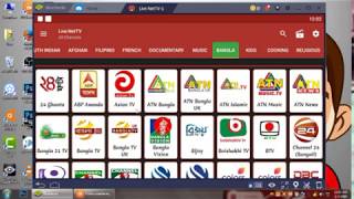 how to watch live tv on pc and Laptop By Bluestacks and Livenettv [upl. by Hurst369]