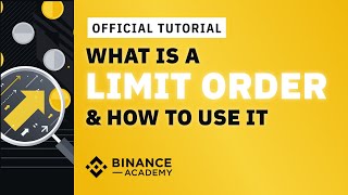 What is a Limit Order amp How to Set It on Binance｜Explained For Beginners [upl. by Elexa311]