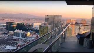 Cosmopolitan Las Vegas Wraparound Terrace Suite Complete with Balcony and Views [upl. by Fraya]