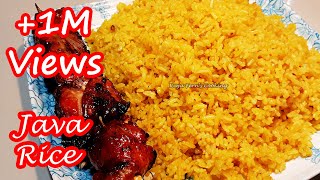 HOW TO COOK THE EASIEST JAVA RICE RECIPE  BETTER THAN TAKE OUT [upl. by Pulchia]