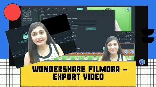 How to Export Video In MP4 Format from WFP Format I Render Video From Wondershare Filmora [upl. by Annais]