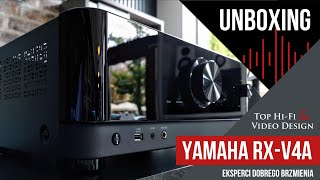 Amplituner Kina Domowego Yamaha RXV4A  Unboxing PL [upl. by Ethelin]