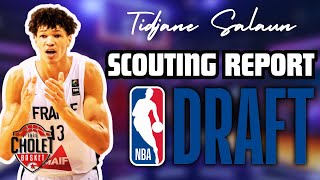 Tidjane Salaun Scouting Report  French Forward 2024 NBA Draft Breakdown [upl. by Ley]