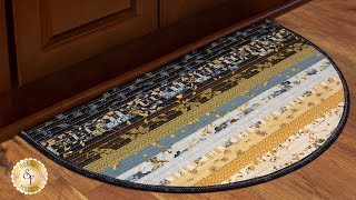 How to Make A Slice Rug  Shabby Fabrics [upl. by Drarrej]