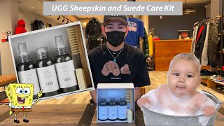 Shoe Village Tutorials UGG Sheepskin and Suede Care Kit [upl. by Roselin445]