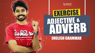 Adjective and Adverb Exercise  Basic English Grammar Rules  Ayman Sadiq [upl. by Oap97]