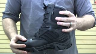 Bates Mens GX8 Waterproof Insulated Side Zip Boot E02488 [upl. by Rochemont]