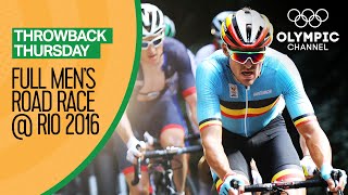 Cycling Road Mens Road Race at Rio 2016 in full length  Throwback Thursday [upl. by Aidni]