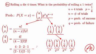 Binomial Distribution EXPLAINED with Examples [upl. by Howund337]