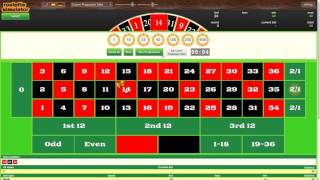 Roulette Simulator  Run Custom Progression [upl. by Conlin]