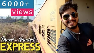 17613 Panvel  Nanded Express Full Journey 🚂 [upl. by Leanora]