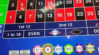 Live Roulette Electronic Table Games ETG [upl. by Pliner]