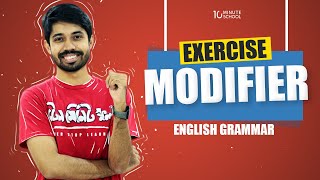 Modifier Exercise  Part 1  Basic English Grammar Rules  Ayman Sadiq [upl. by Steffie]