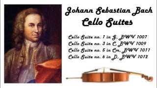 Johann Sebastian Bach  Cello suites in 432 Hz great for reading or studying [upl. by Allissa]