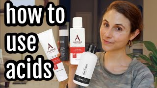 How to use acids for your skin type Dr Dray [upl. by Dazhehs]