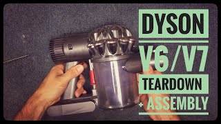 Vacuum repairman shows How to clean a Dyson V6 cyclone properly [upl. by Addison]