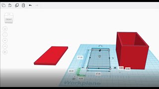 Sliding lid box  beginnerintermediate Tinkercad [upl. by Ennairrek]