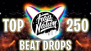 TOP 250 BEST BEAT DROP SONGS OF ALL TIME  1 Hour Version [upl. by Keating]