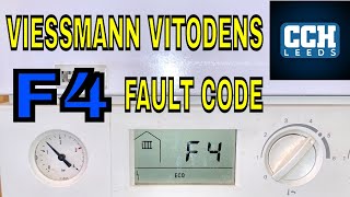 VIESSMANN BOILER F4 FAULT CODE  How To Reset [upl. by Sverre]