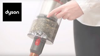 Maintanence tips for your Dyson Cyclone V10™ cordless vacuum [upl. by Epuladaugairam78]