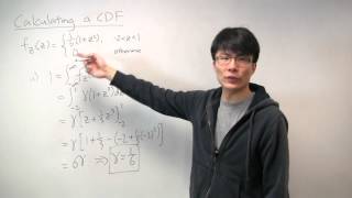 Calculating a Cumulative Distribution Function CDF [upl. by Jimmy]