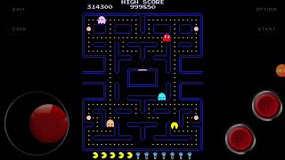 PacMan Arcade Gameplay Levels 255 amp 256 Split Screen [upl. by Naaman]