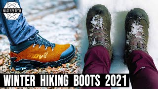 Top 10 Hiking Boots for the Winter Season of 20212022 Waterproof and Insulated Models [upl. by Boar]