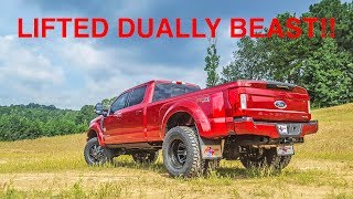 LIFTED FORD F350 DUALLY BEAST [upl. by Volny716]