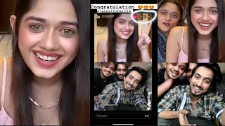 100000 Fans Join Jannat Zubair And Faisu LIVE Video  World Record  Team 07 [upl. by Einomrah]