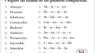 Ejercicio de diptongo hiato y triptongo [upl. by Valtin]