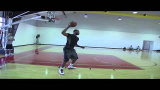 Hakeem Olajuwon amp LeBron James Training Sessions 2011 [upl. by Pepin]