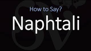 How to Pronounce Naphtali CORRECTLY [upl. by Sumerlin]