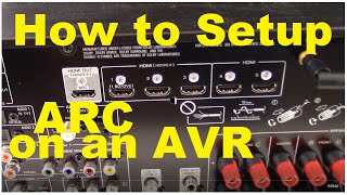 how to setup arc on avr home theater [upl. by Jamey]